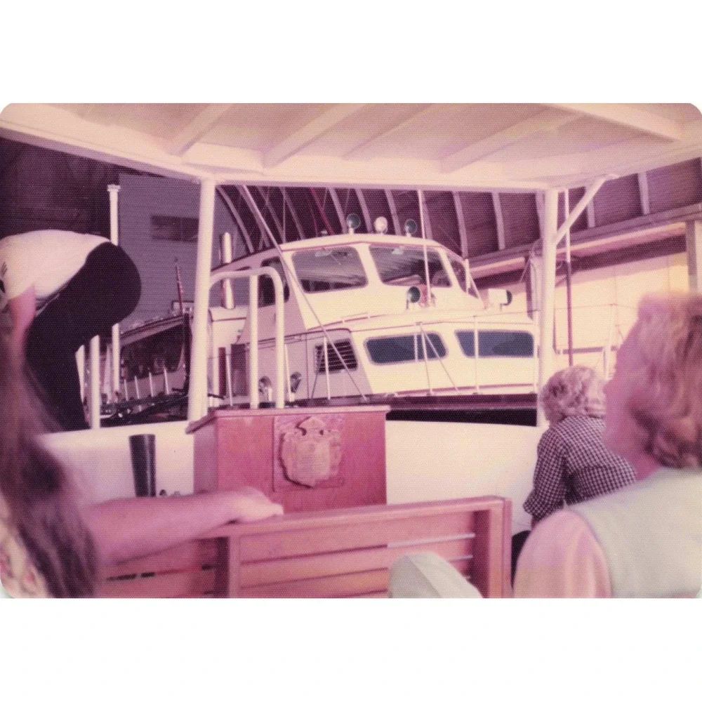 Vintage 1970s Hawaii Sea Turtle Boathouse Tour Lot of 8 Photos 3.5x5 - Picture 4 of 8